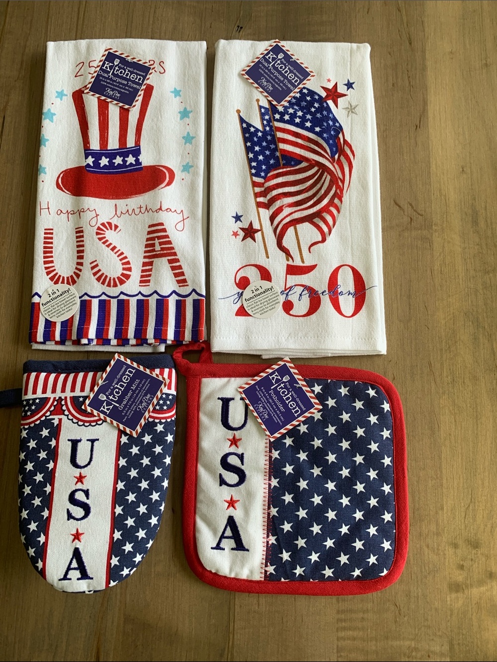 Kitchen Towel & Pot Holder Set